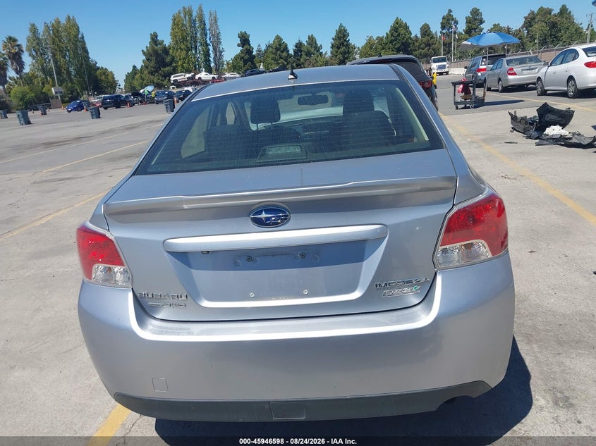 2015 SUBARU IMPREZA SEDAN 2.0L H-4 DOHC, VVT, 148HP