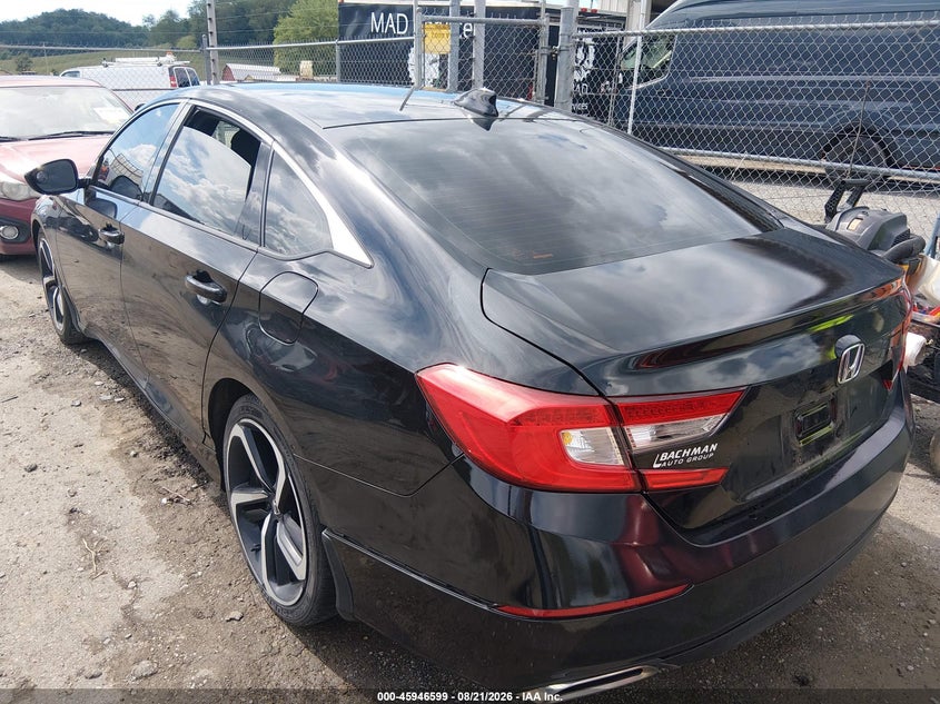 Vin: 1hgcv1f39ma102551, lot: 46445771, honda accord sport 20213