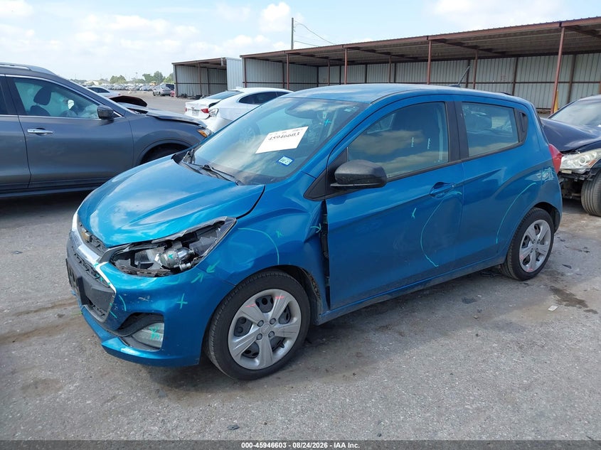 2021 Chevrolet Spark, Left Front, IAAI, VIN KL8CB6SA7MC740593 — photo 2