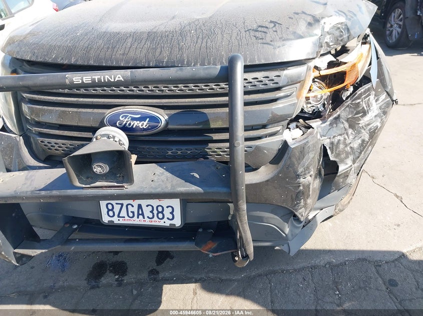 FORD UTILITY POLICE INTERCEPTOR 2015 VIN 1FM5K8AR1FGA56987