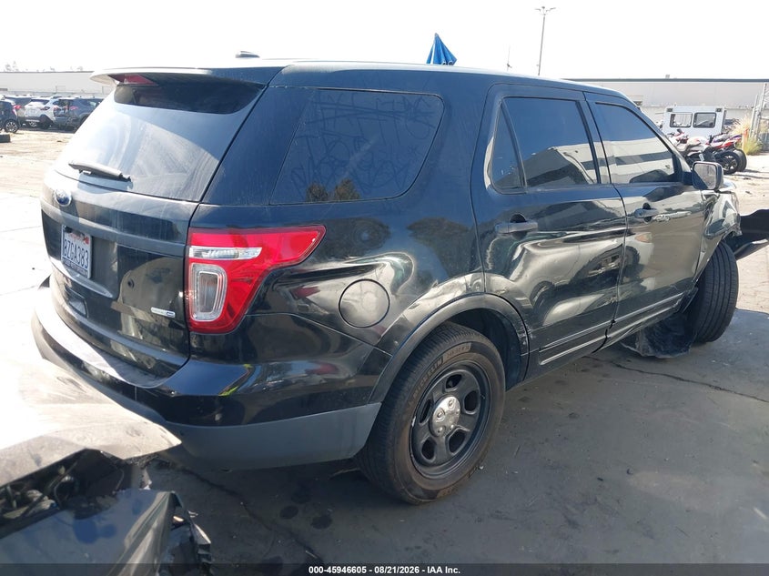 2015 FORD UTILITY POLICE INTERCEPTOR auction photo 4