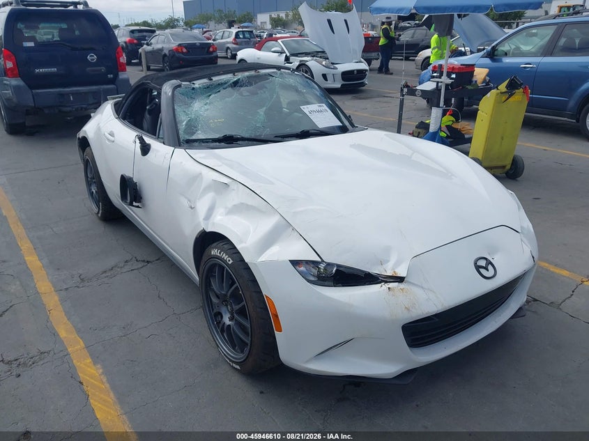 MAZDA MX-5 MIATA 2016 VIN JM1NDAD74G0107070