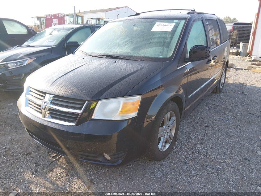 2010 Dodge Caravan, Rear, IAAI, VIN 2D4RN5DX1AR498278 — photo 2
