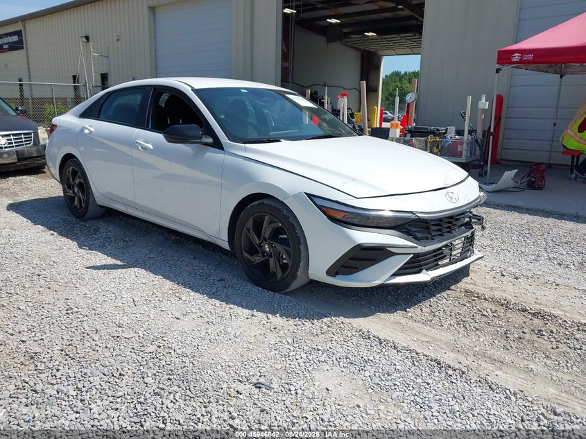 Vin: kmhlm4dgxtu189622, lot: 46445814, hyundai elantra sel sport 20261