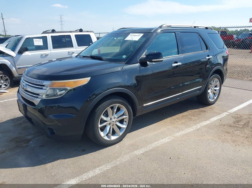 2015 Ford Explorer, Правый бок, IAAI, VIN 1FM5K8D88FGA91156 — фото 2