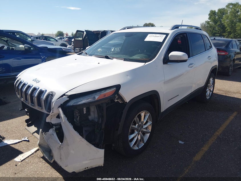 2016 Jeep Cherokee, Град, IAAI, VIN 1C4PJMDB7GW161953 — фото 2