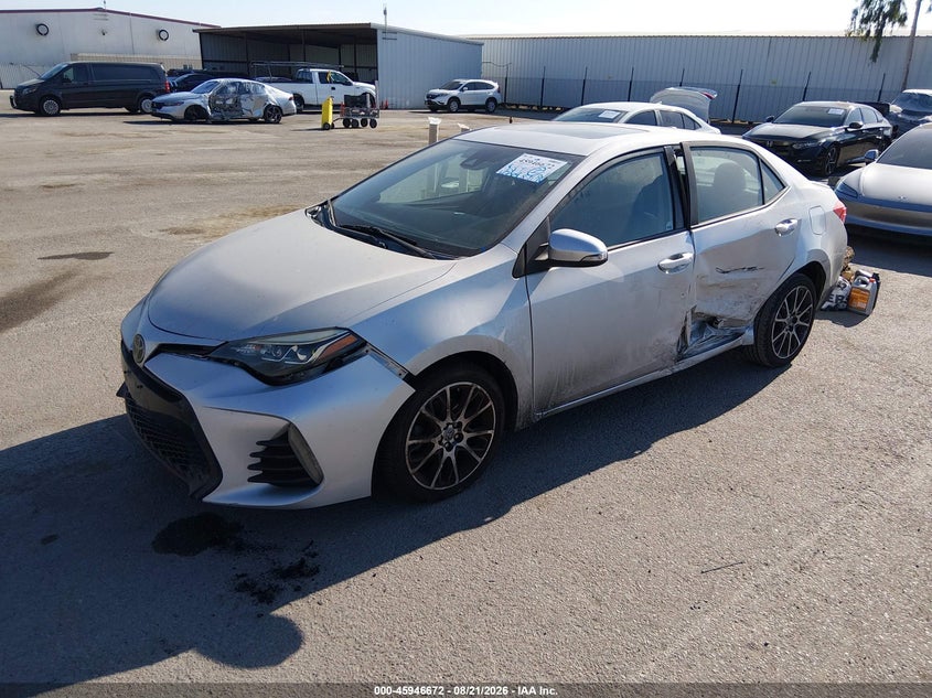 2017 TOYOTA COROLLA SEDAN 1.8L I-4 DOHC, VVT, 132HP