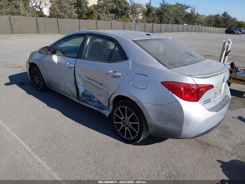 2017 TOYOTA COROLLA SEDAN 1.8L I-4 DOHC, VVT, 132HP
