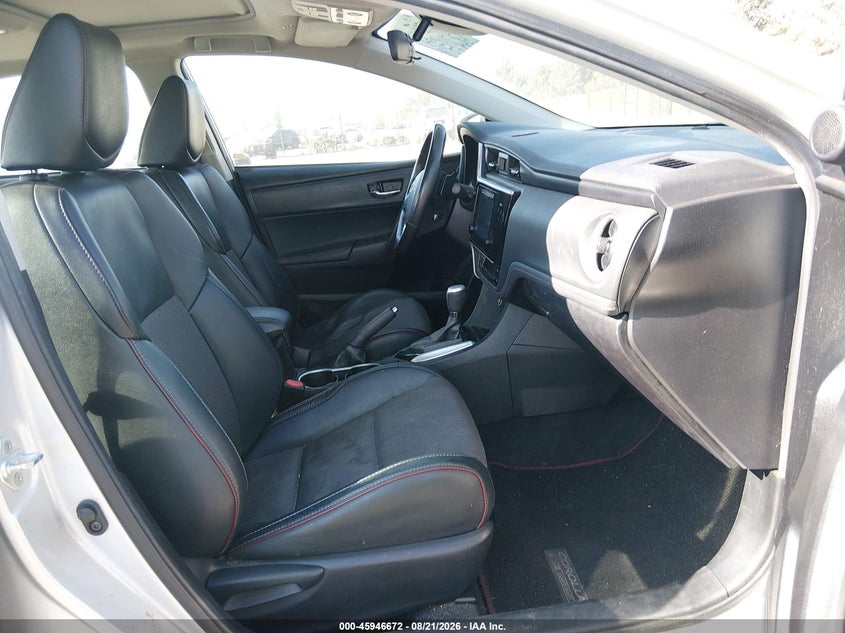 2017 TOYOTA COROLLA SEDAN 1.8L I-4 DOHC, VVT, 132HP