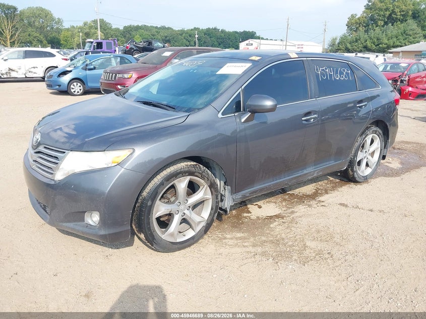 2012 Toyota Venza, Storm Damage, IAAI, VIN 4T3BK3BB2CU066570 — photo 2