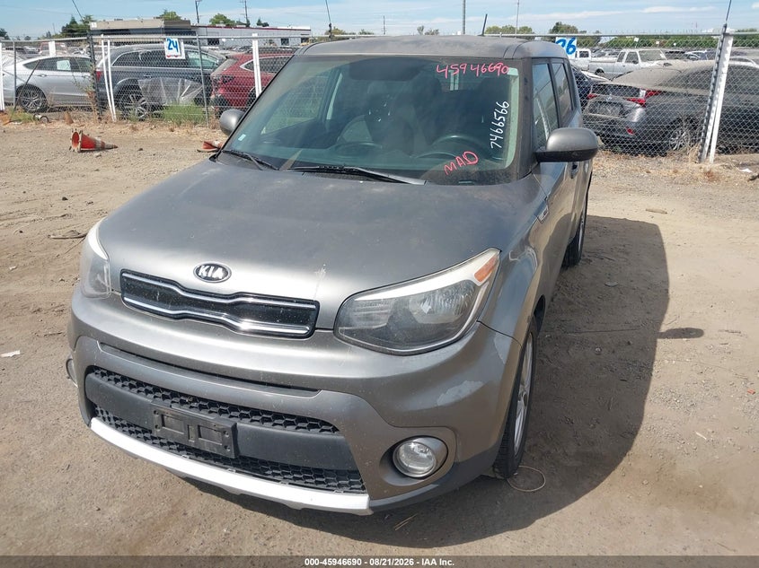 2017 Kia Soul, Normal Wear & Tear, IAAI, VIN KNDJP3A51H7466566 — photo 2