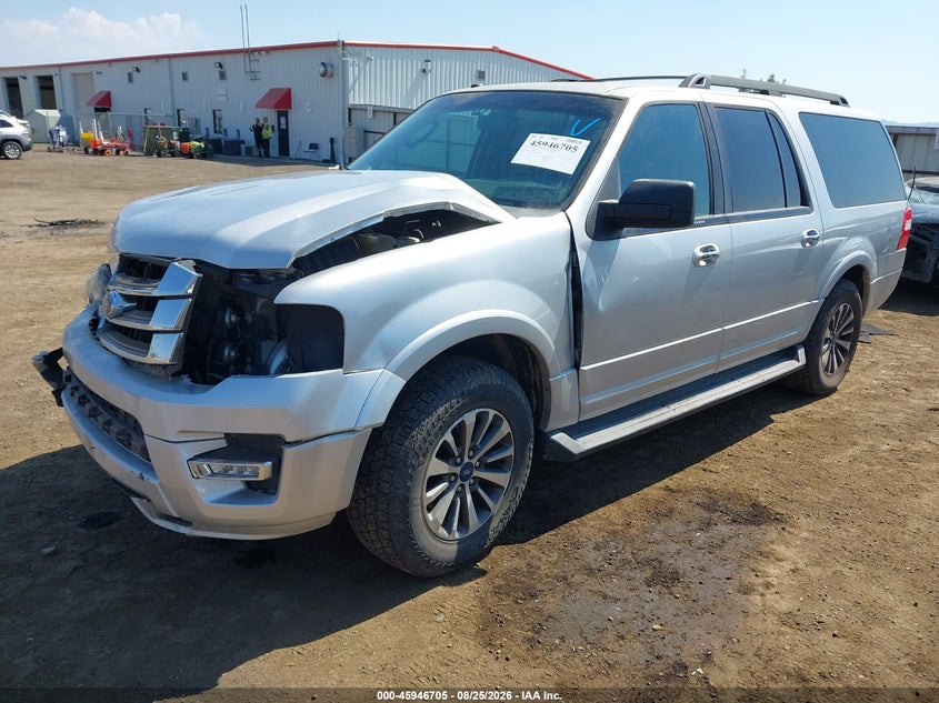 2015 Ford Expedition, Удар спереди, IAAI, VIN 1FMJK1JT5FEF38441 — фото 2
