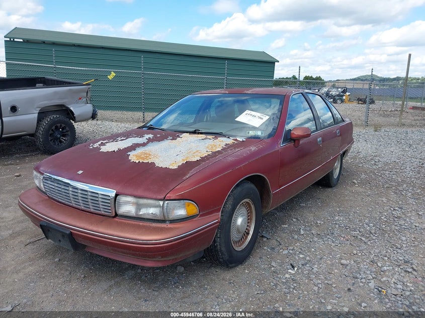 CHEVROLET CAPRICE 1991 VIN 1G1BN53E4MW226276