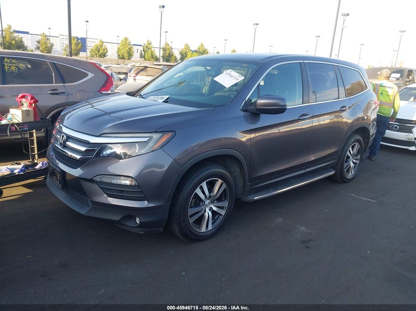 2017 Honda Pilot, Ходовая, IAAI, VIN 5FNYF5H59HB030884 — фото 2