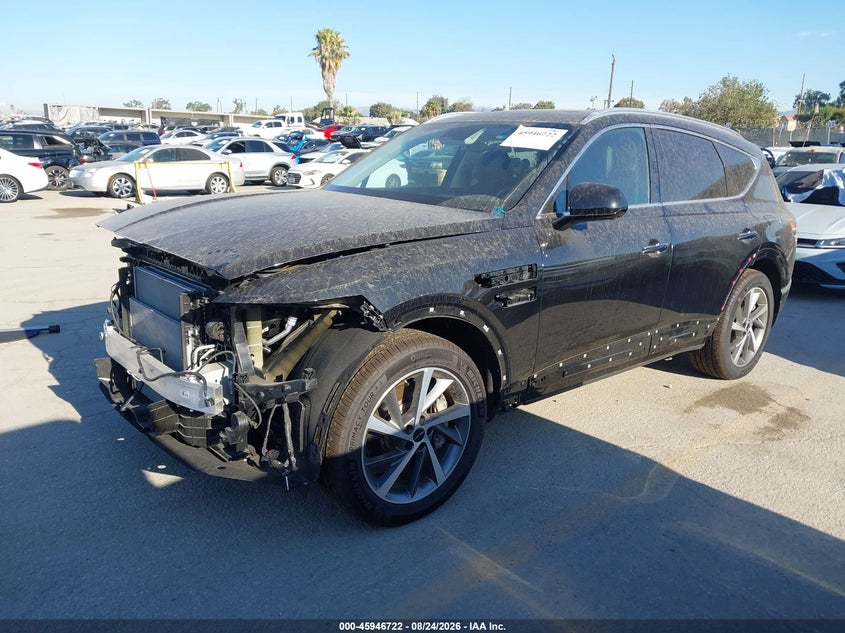 Vin: kmuhbesb6tu321611, lot: 46445894, genesis gv80 2.5t advanced awd 20262
