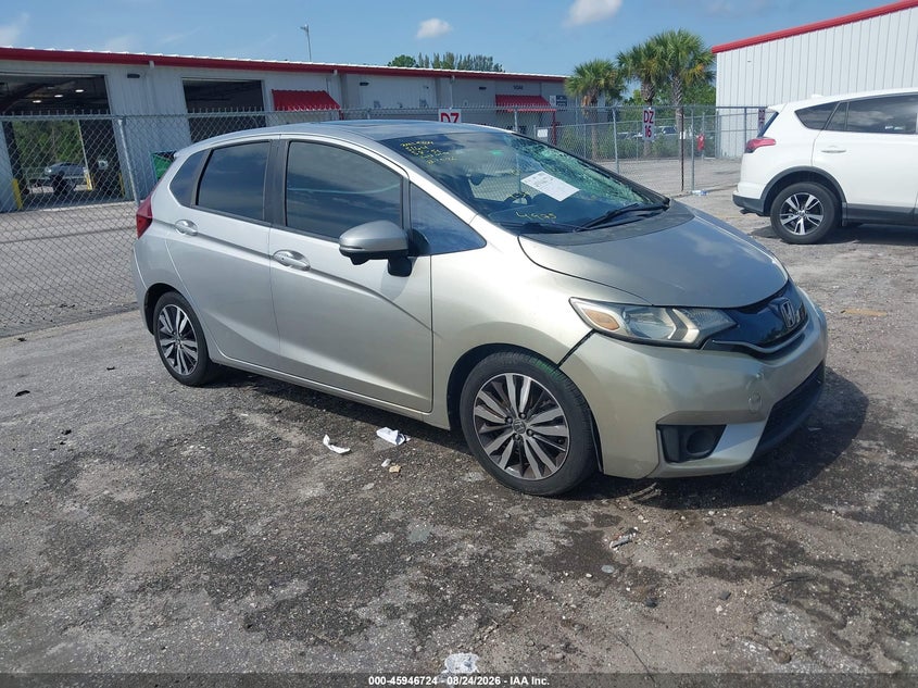 Vin: 3hggk5h90gm704975, lot: 46445896, honda fit ex-l 20161