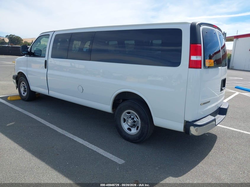 Vin: 1gazgpfg4j1303223, lot: 46445901, chevrolet express 3500 lt 20183