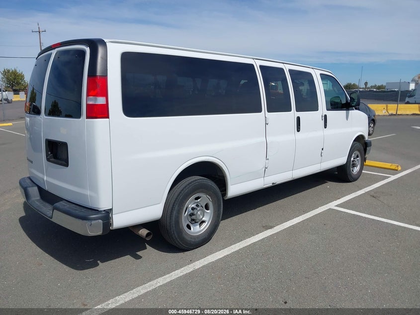 Vin: 1gazgpfg4j1303223, lot: 46445901, chevrolet express 3500 lt 20184