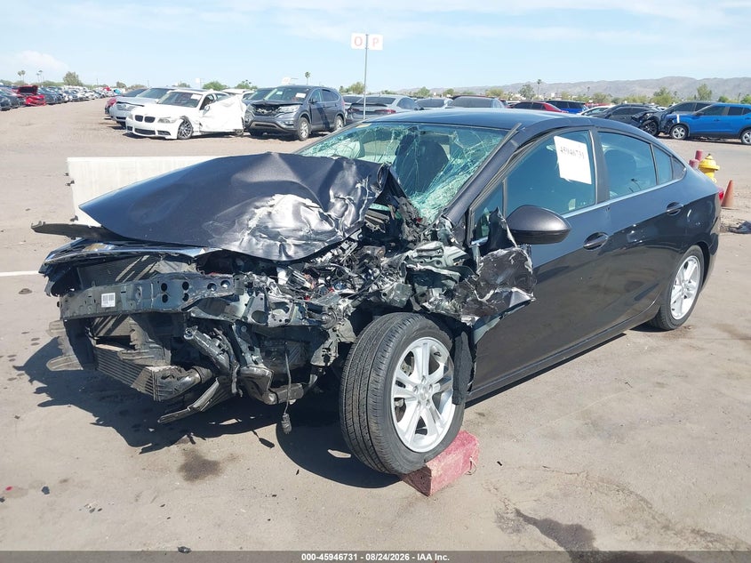 2017 Chevrolet Cruze, Лівий бік, IAAI, VIN 1G1BE5SM2H7220355 — фото 2