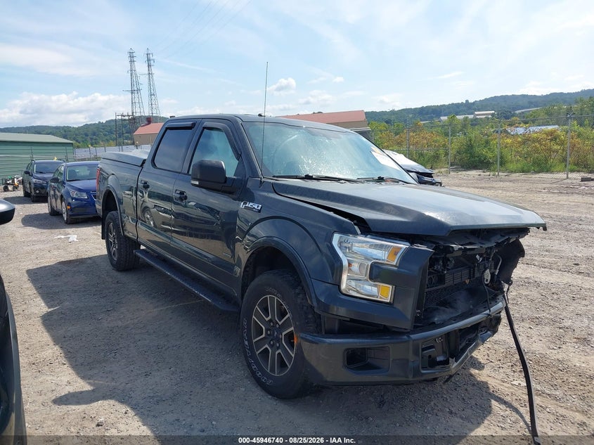 Vin: 1ftfw1eg9gfd52229, lot: 46445912, ford f-150 xlt 2016 img_1