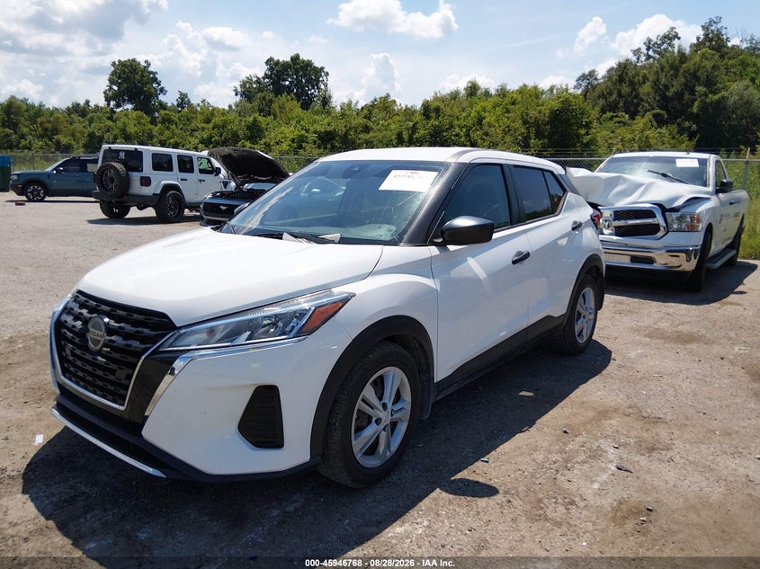 Vin: 3n1cp5bv1ml508195, lot: 46445940, nissan kicks s xtronic cvt 20212