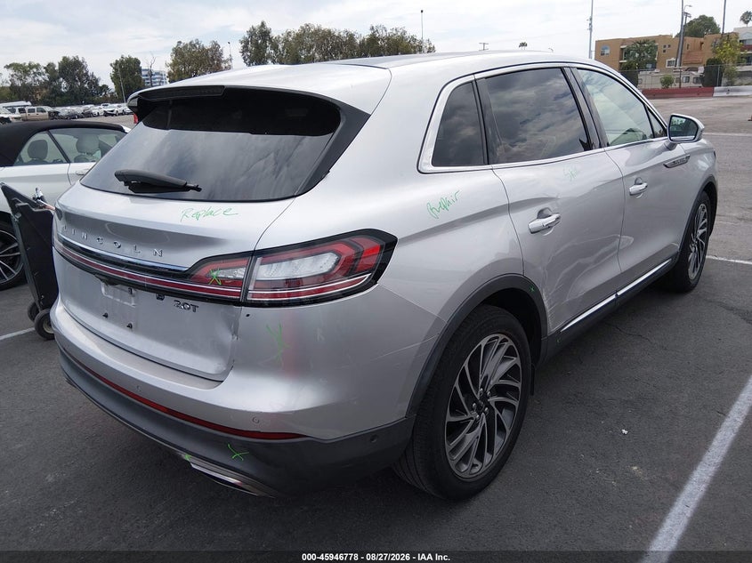 LINCOLN NAUTILUS 2019 VIN 2LMPJ6L95KBL35667