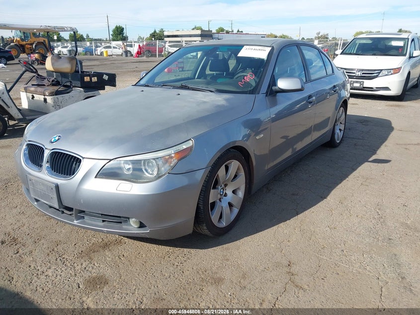 2006 BMW 5er, Normal Wear & Tear, IAAI, VIN WBANE73546CM33168 — photo 2
