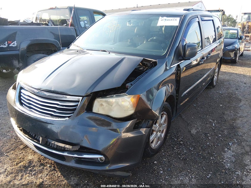 2012 Chrysler Town & Country, Удар спереду, IAAI, VIN 2C4RC1BG6CR306239 — фото 2