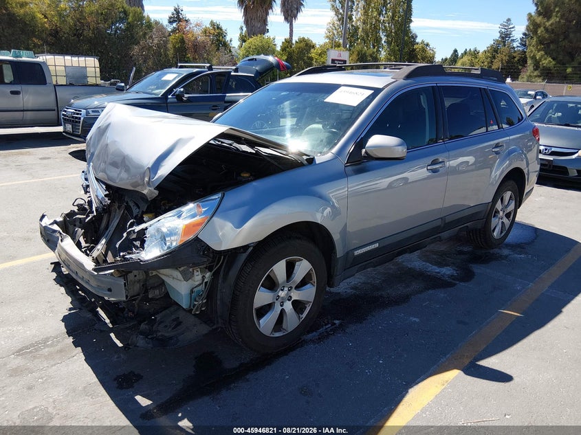 2011 Subaru Outback, Front End, IAAI, VIN 4S4BRBKC4B3341738 — photo 2