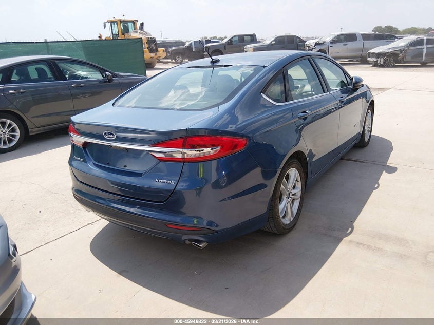 2018 FORD FUSION HYBRID auction photo 4