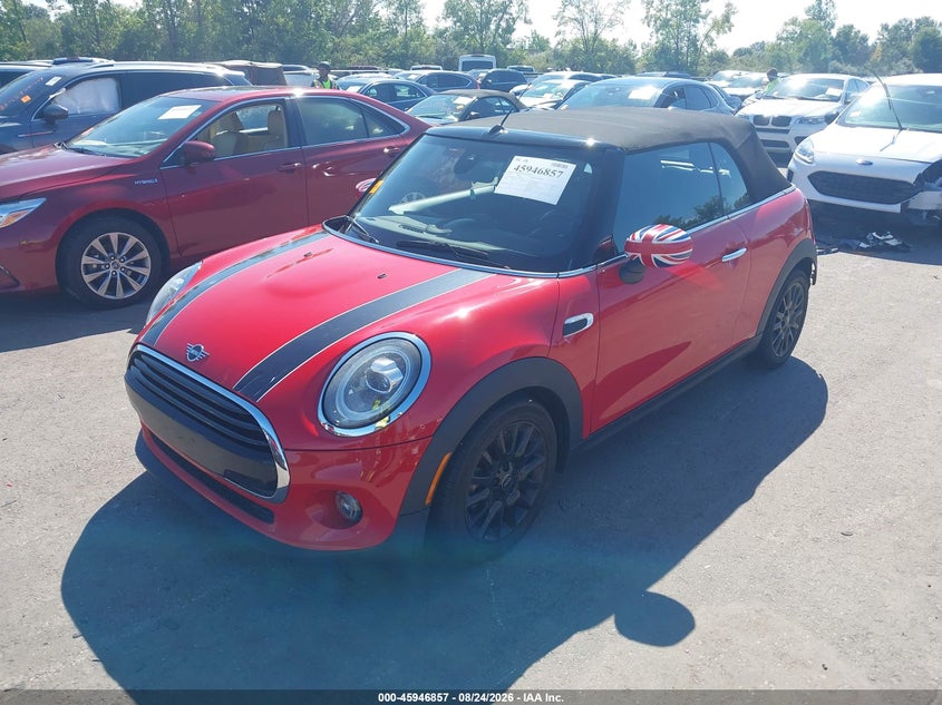 2020 MINI Convertible, Пресная вода, IAAI, VIN WMWWJ3C02L3L68488 — фото 2