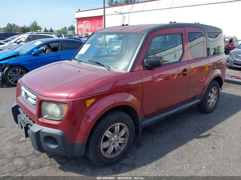 2008 Honda Element, Right Side, IAAI, VIN 5J6YH28728L019873 — photo 2