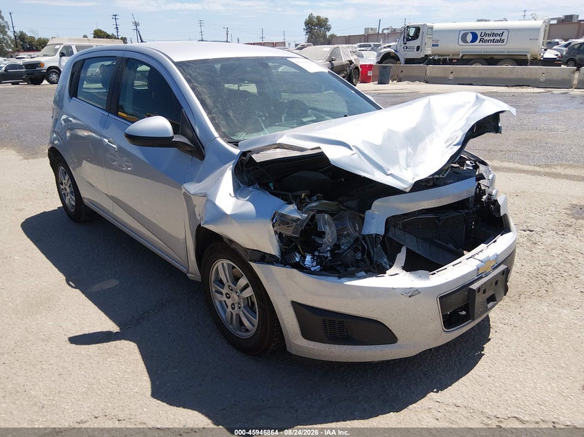 Vin: 1g1jc6sh6e4156344, lot: 46446036, chevrolet sonic lt auto 20141