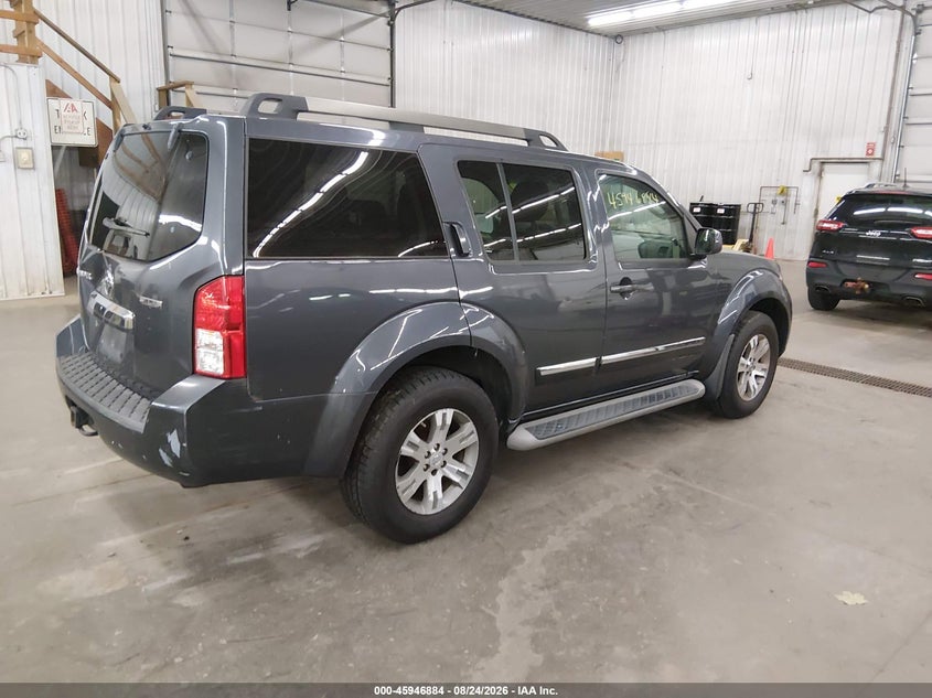 2012 NISSAN PATHFINDER auction photo 4