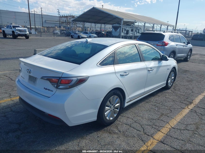 2016 HYUNDAI SONATA HYBRID auction photo 4