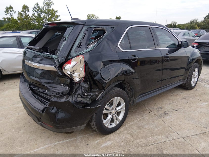 2015 Chevrolet Equinox, Rear, IAAI, VIN 2GNALAEK7F1158853 — photo 2
