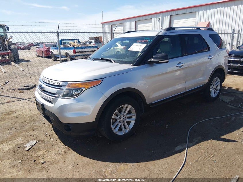 2014 Ford Explorer, Rear, IAAI, VIN 1FM5K8D84EGC50267 — photo 2