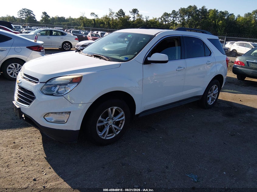 2016 Chevrolet Equinox Lt, Normal Wear & Tear, IAAI, VIN 1GNALCEKXGZ101518 — photo 2