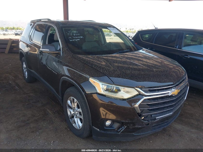 Vin: 1gnergkw7kj150729, lot: 46446098, chevrolet traverse 1lt 2019 img_1