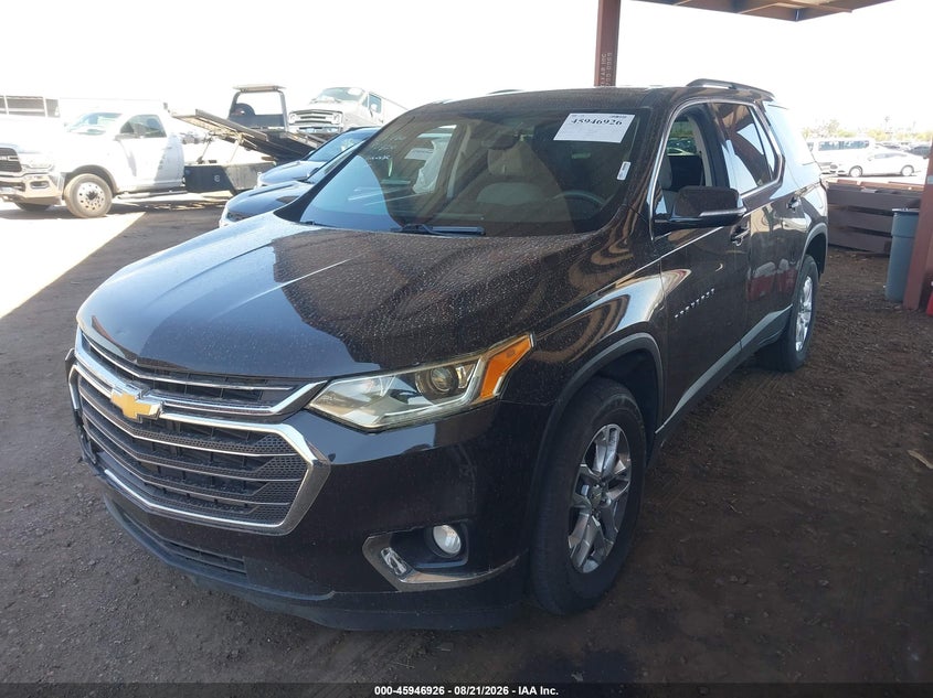 2019 Chevrolet Traverse 1Lt, Неизвестно, IAAI, VIN 1GNERGKW7KJ150729 — фото 2