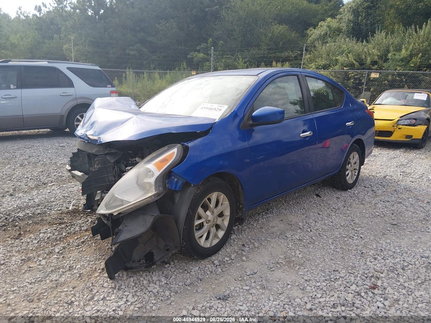 2015 Nissan Versa, Front End, IAAI, VIN 3N1CN7APXFL893828 — photo 2