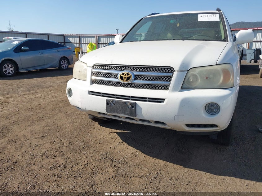 2006 TOYOTA HIGHLANDER HYBRID auction photo 6