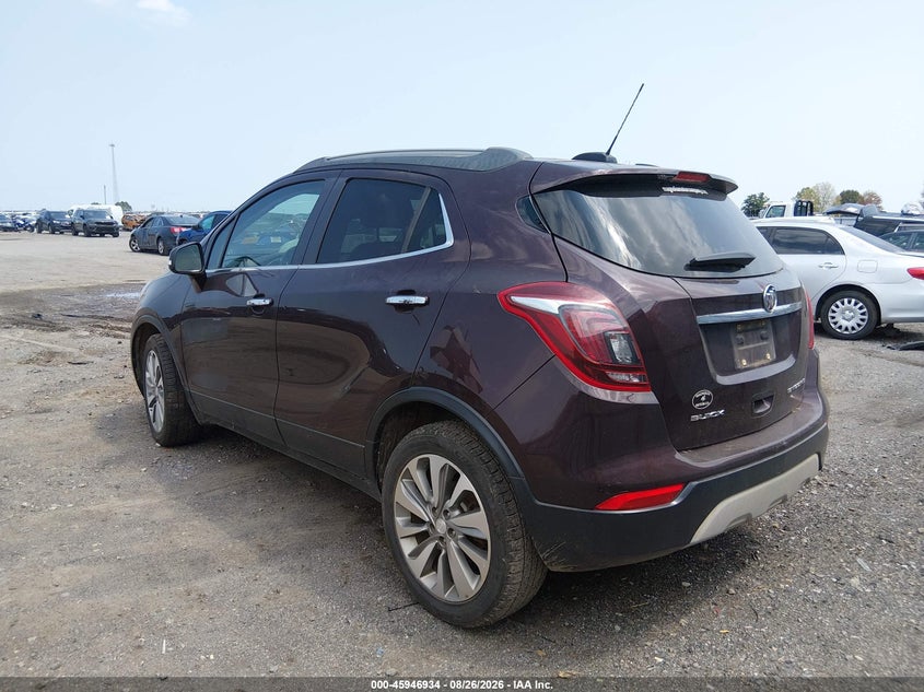 2017 BUICK ENCORE auction photo 3