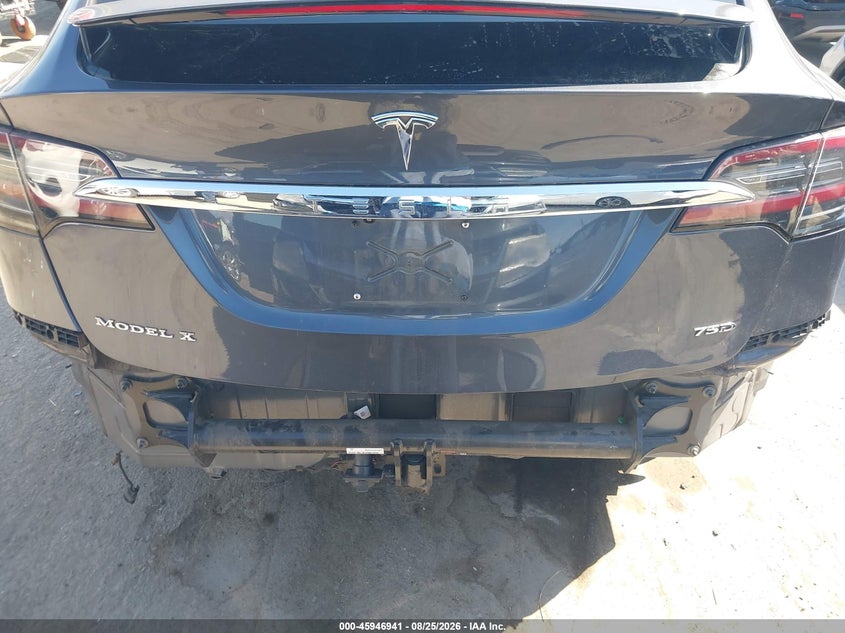 TESLA MODEL X 2018 VIN 5YJXCAE25JF104654