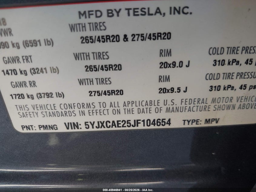 TESLA MODEL X - zdjęcie 9
