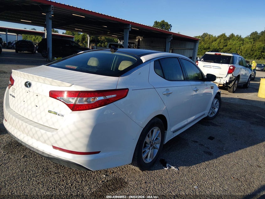 2013 KIA OPTIMA HYBRID auction photo 4