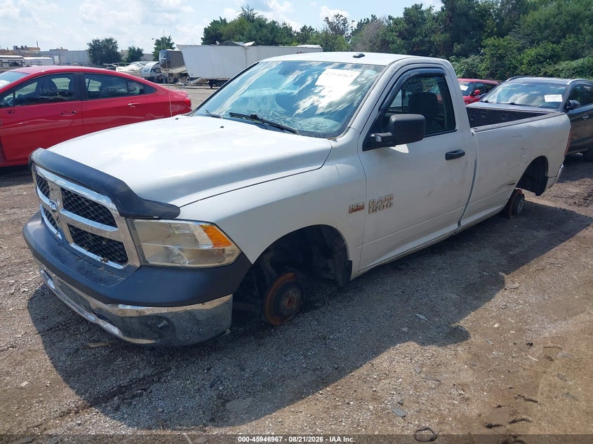 2015 RAM 1500, Затопление, IAAI, VIN 3C6JR6DT3FG539693 — фото 2