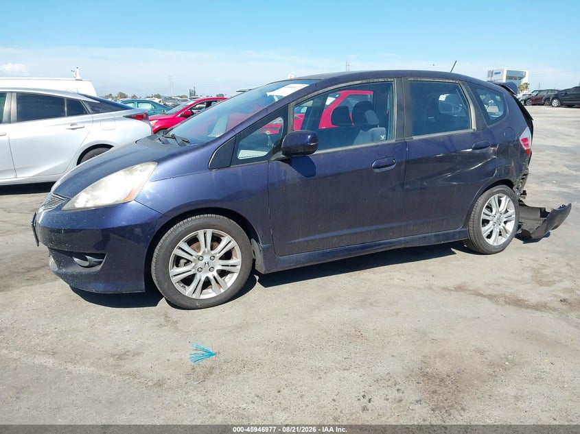 2009 Honda Fit, Удар ззаду, IAAI, VIN JHMGE87479S050269 — фото 2