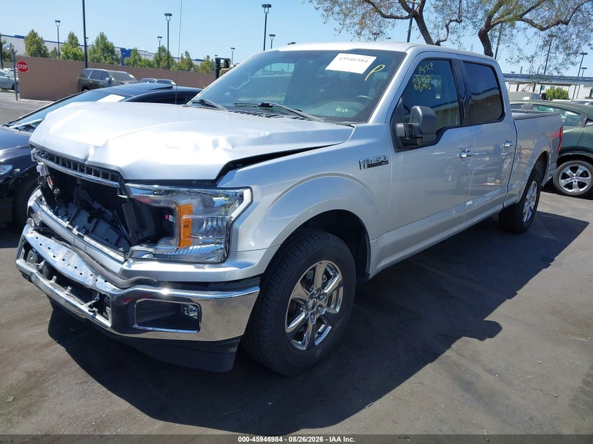 2018 Ford F-150, Front End, IAAI, VIN 1FTEW1CG9JFE77821 — photo 2