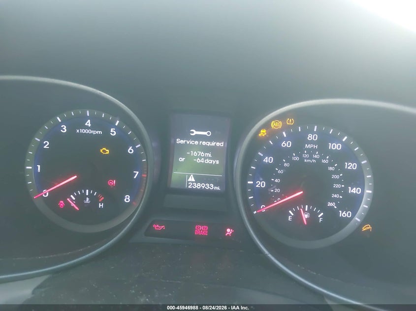 2014 HYUNDAI SANTA FE auction photo 7